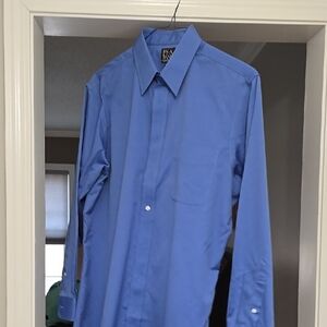 Jo. A. Banks Men's Blue Dress Shirt. Josh. A. Bank. Size 16/34